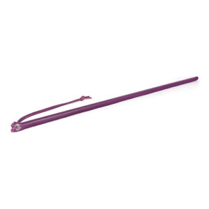 Spartacus 24" Leather Wrapped Cane - Purple — Power Play Studio