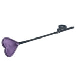 Spartacus Galaxy Legend Faux Leather Riding Crop Heart - Purple — Power Play Studio