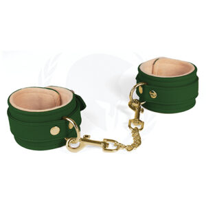 Spartacus PU Wrist Cuffs w/Plush Lining — Power Play Studio