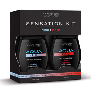 Wicked Sensual Care Sensation Kit Cooling and Warming Water Based Lubricants - 1.5 oz Bottles — Power Play Studio
