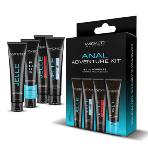 Wicked Sensual Care Anal Adventure Kit - 1 oz Bottles — Power Play Studio