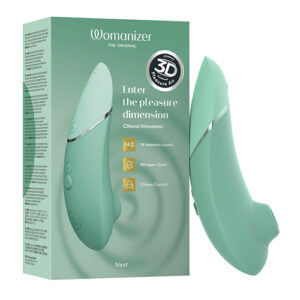 Womanizer Next 3D Climax Control Pleasure Air - Sage — Power Play Studio