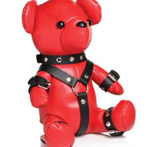 Master Series Gimp Bear - Red — Power Play Studio