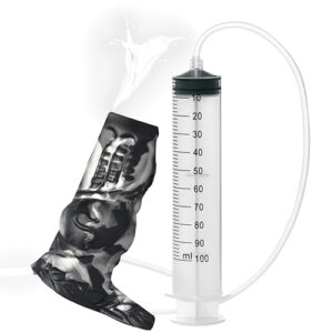 Creature Cocks Night Prowler Squirting Silicone Penis Enhancer - Silver — Power Play Studio