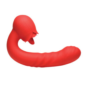 Bloomgasm Boom Bloom Thrusting & Licking Rose Vibrator — Power Play Studio