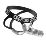Creature Cocks Snow Wolf Hollow Strap-On w/Harness — Power Play Studio