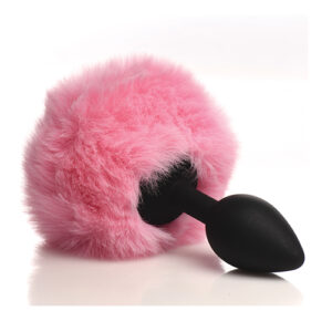Tailz Fluffy Bunny Tail Silicone Plug — Power Play Studio