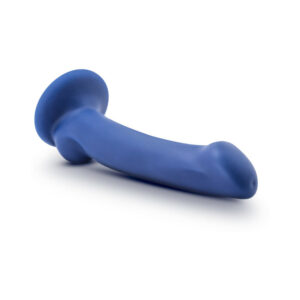 Blush Avant D10 Silicone Dildo - Ergo Mini Indigo - view 2 — Power Play Studio