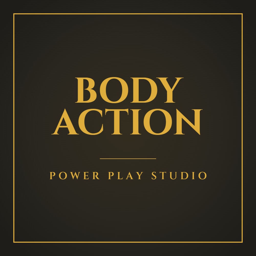 Body Action brand plate