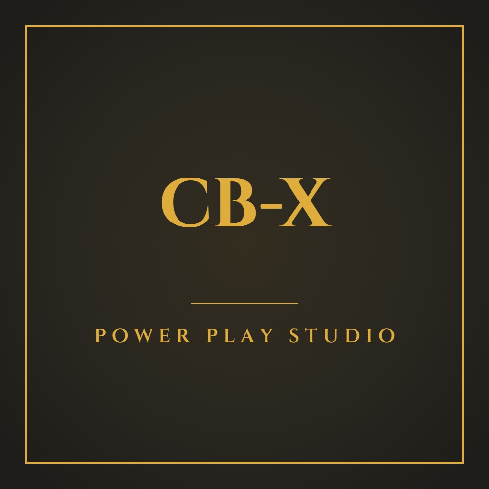 CB-X brand plate