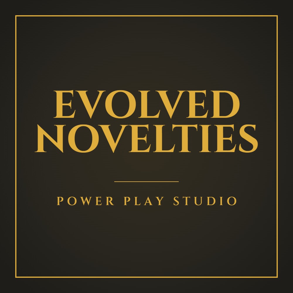 Evolved Novelties brand plate