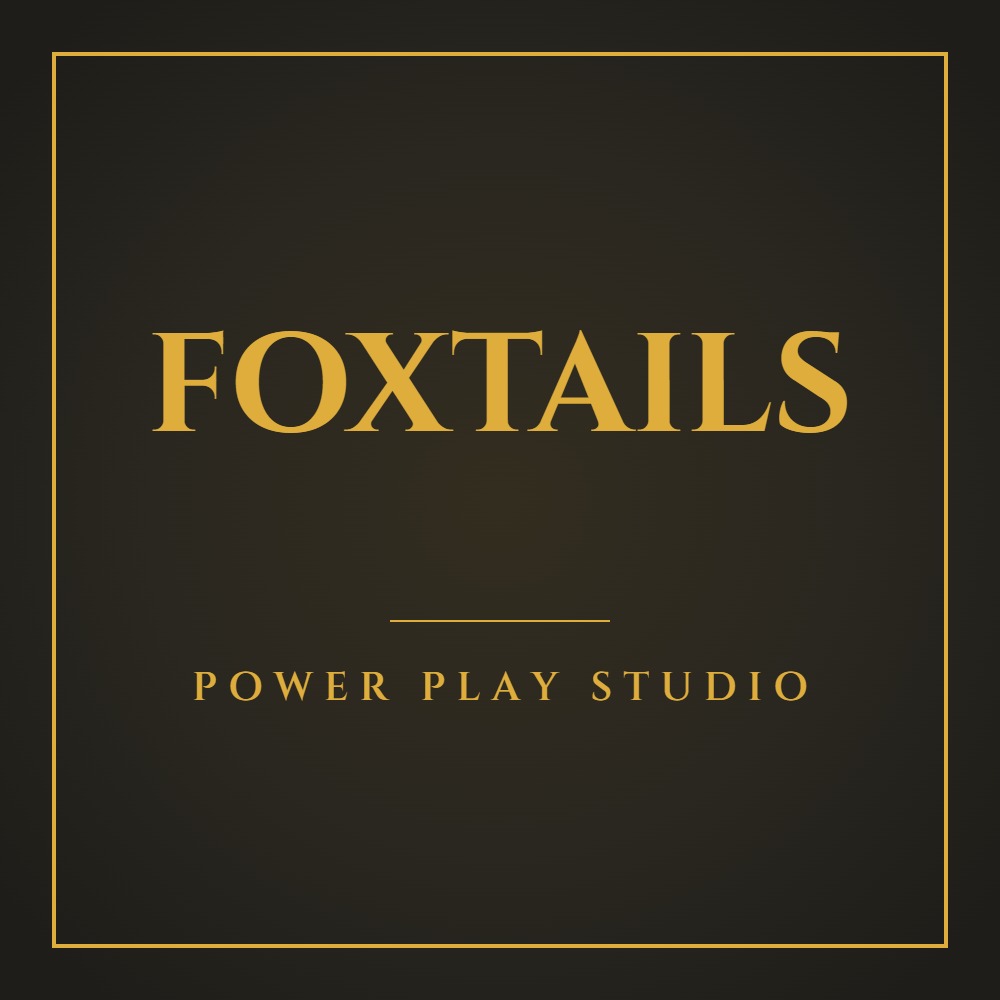 Foxtails brand plate