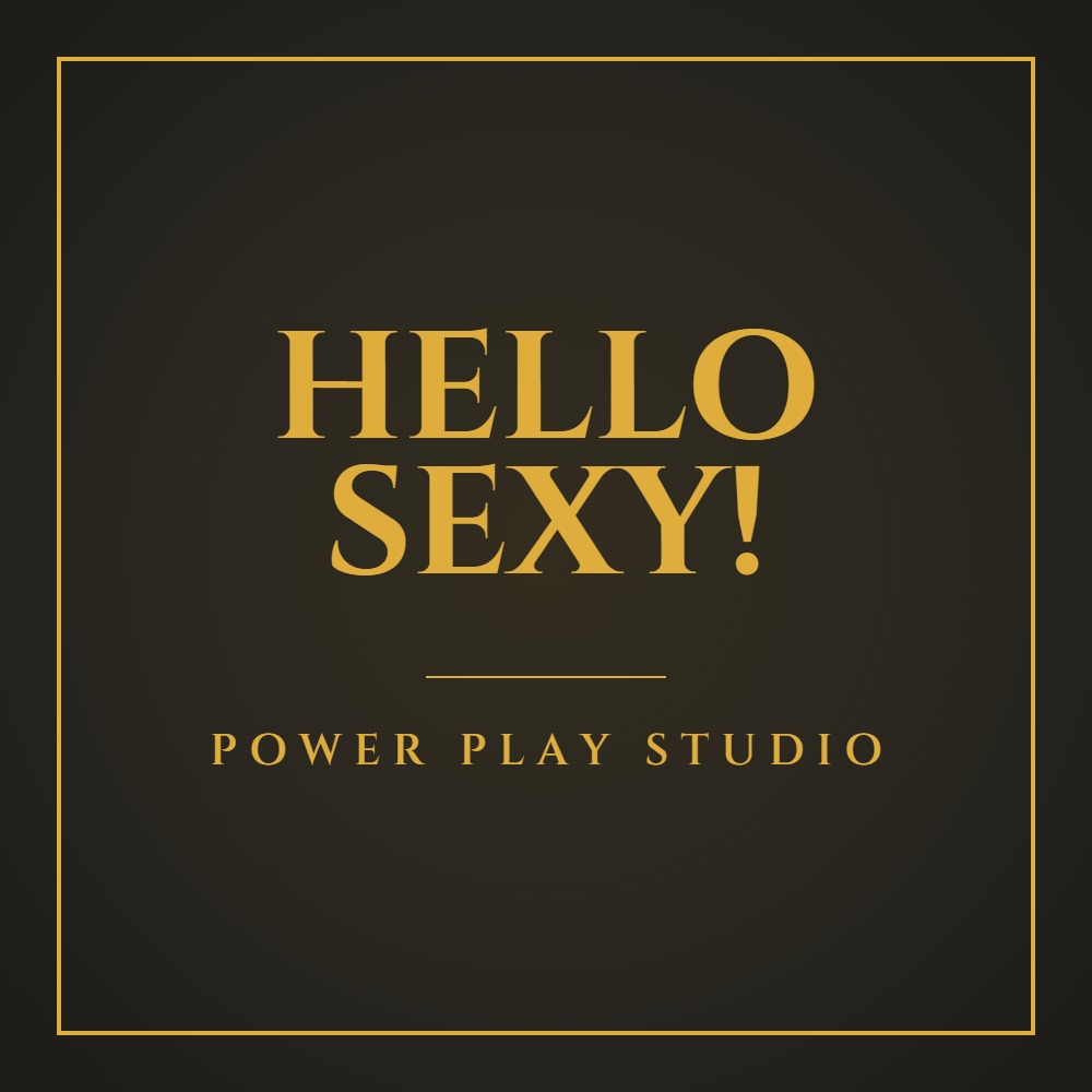 Hello Sexy! brand plate