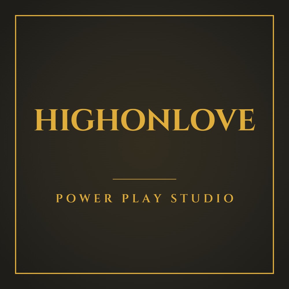 HighOnLove brand plate