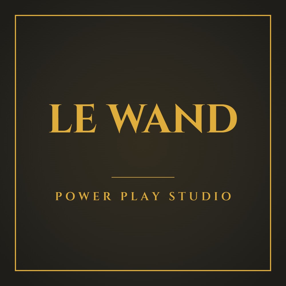 Le Wand brand plate