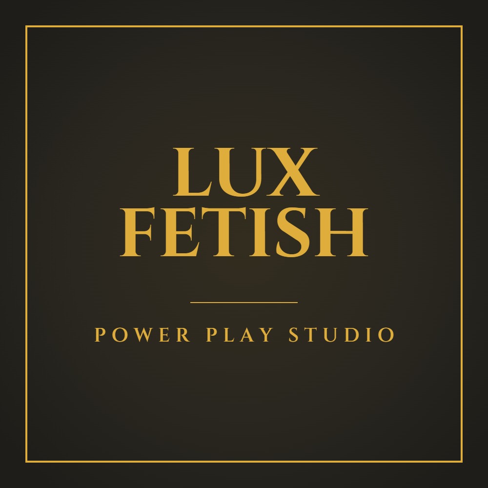 Lux Fetish brand plate