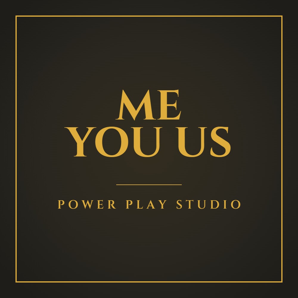 Me You Us brand plate