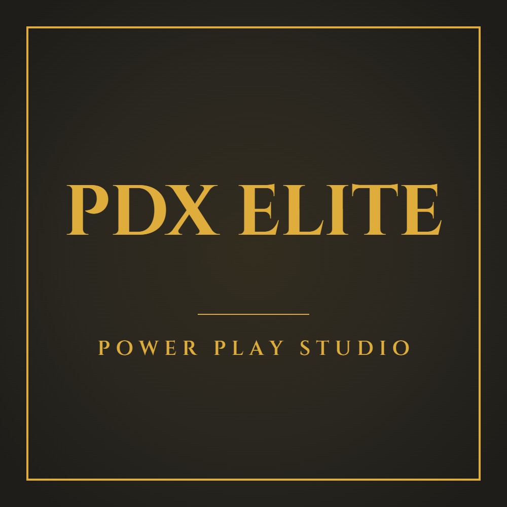 PDX Elite brand plate