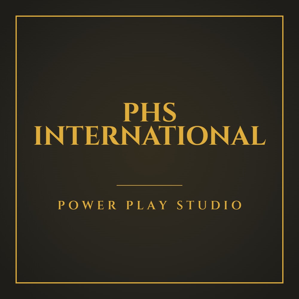PHS International brand plate
