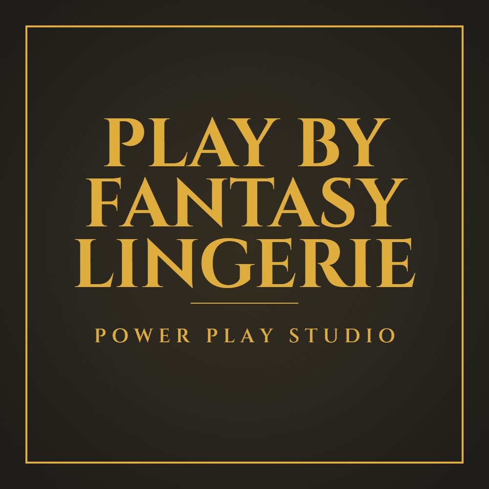 Play by Fantasy Lingerie brand plate