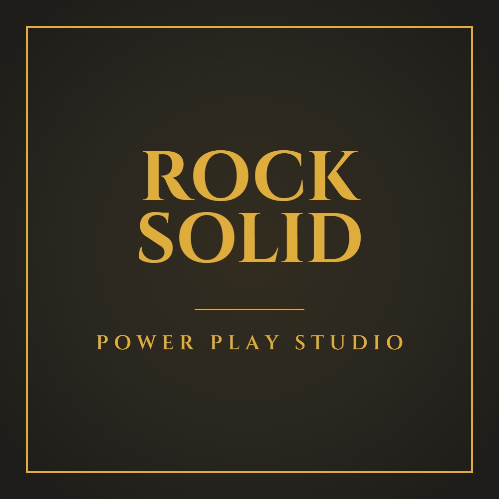 Rock Solid brand plate