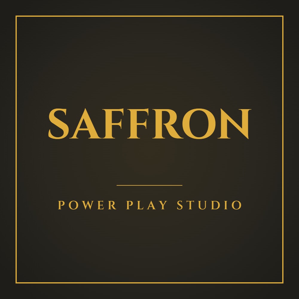 Saffron brand plate