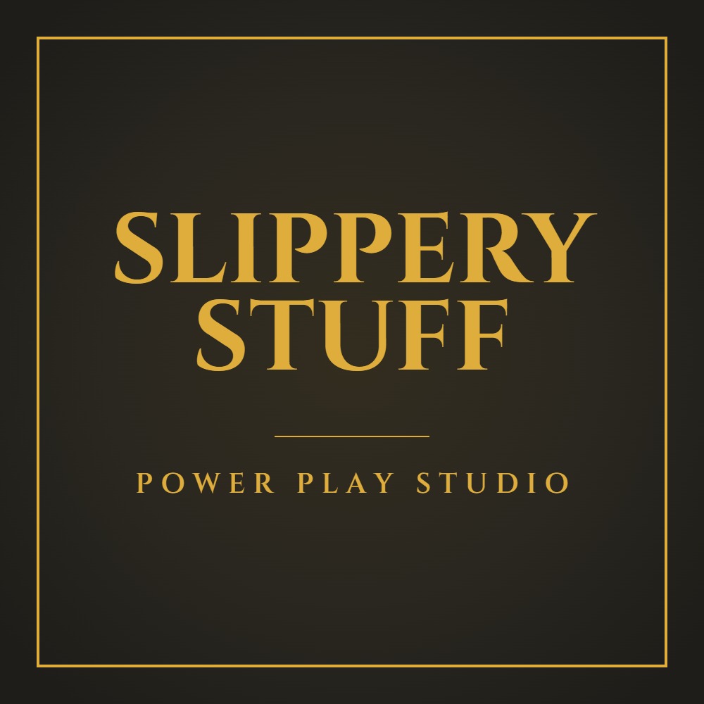 Slippery Stuff brand plate