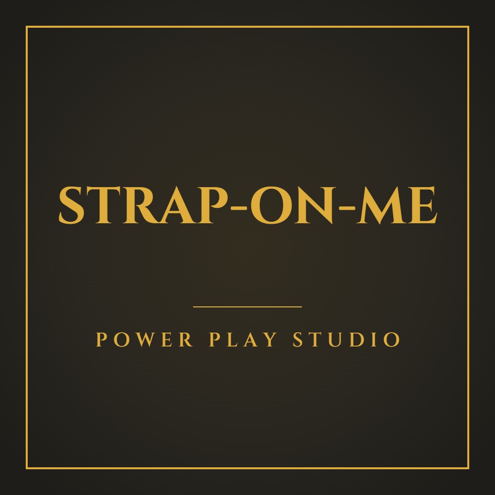 Strap-On-Me brand plate