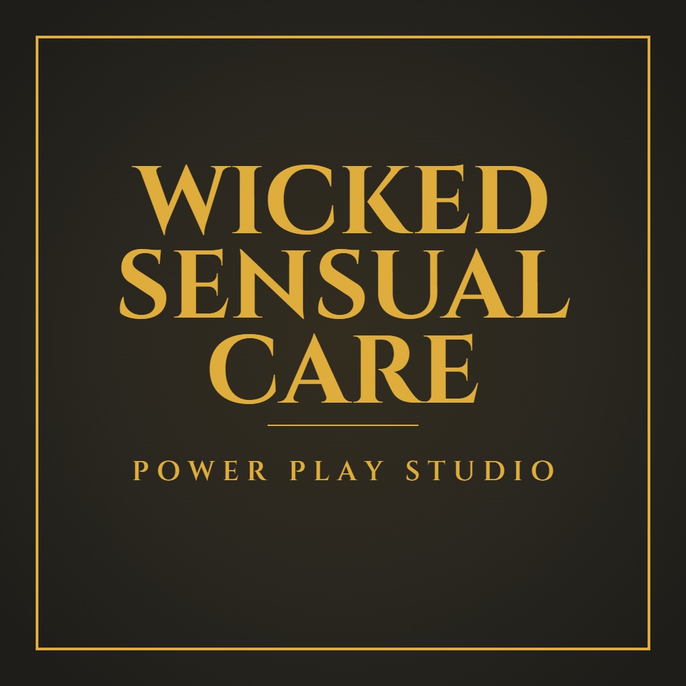 Wicked Sensual Care brand plate