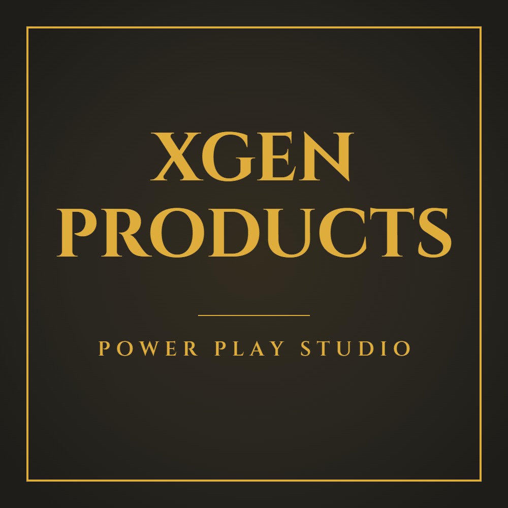 XGen Products brand plate