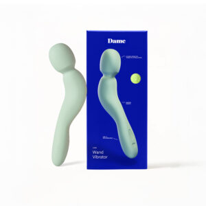 Dame Com Wand Vibrator Sage — Power Play Studio