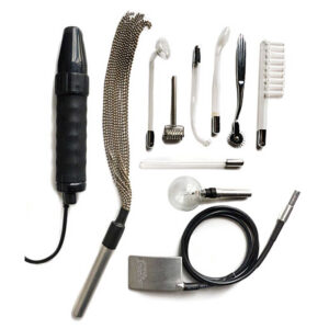 Kinklab Agent Noir Neon Wand Electrosex Kit — Power Play Studio