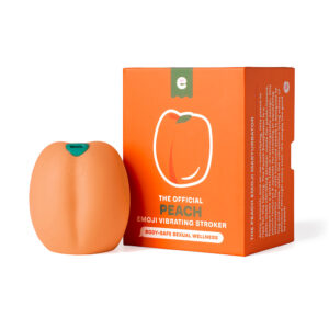 Emojibator Peach Vibrating Stroker — Power Play Studio
