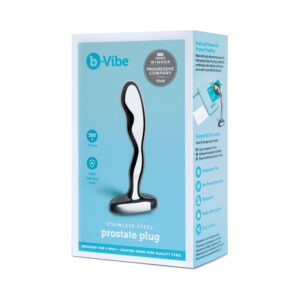 b-Vibe Stainless Steel Prostate Plug — Power Play Studio