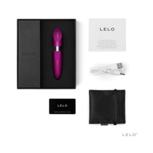 LELO MIA 2 Rechargeable Lipstick Vibrator Deep Rose — Power Play Studio