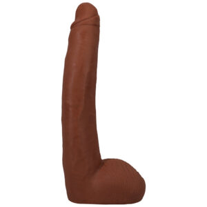 Signature Cocks Alex Jones ULTRASKYN 11 in. Dual Density Dildo with Removable Vac-U-Lock Suction Cup Tan — Power Play Studio