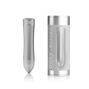 Doxy Bullet Rechargeable Vibrator Silver — Power Play Studio