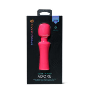 Nu Sensuelle Adore XLR8 Wand with Heat Hot Pink — Power Play Studio