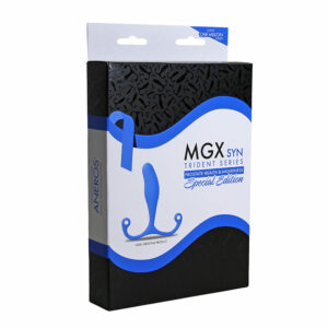Aneros Trident Series MGX Syn Prostate Stimulator Special Edition Blue — Power Play Studio