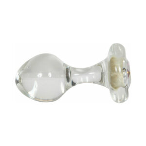 Crystal Delights Small Clear Plug with Gem Aurora Borealis — Power Play Studio
