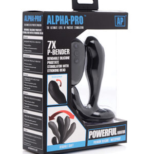 7X Bendable Prostate Stimulator with Stroking Bead — Power Play Studio - Power Play Studio, LLC
