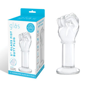 Glas 5" Fist Butt Plug — Power Play Studio