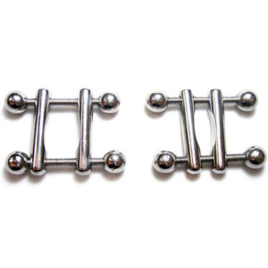 Rouge Ball End Nipple Clamps — Power Play Studio