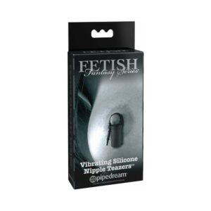 Fetish Fantasy Series Limited Edition Vibrating Silicone Nipple Teazers Black — Power Play Studio