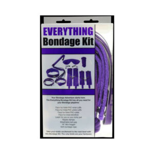 Plesur Everything Bondage 12 Piece Kit - Purple — Power Play Studio