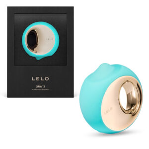 LELO ORA 3 Rechargeable Clitoral Stimulator Aqua — Power Play Studio