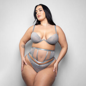 Fantasy Lingerie Elusive Mila Molded Cup Bra, Waist Cincher and Thong Panty — Power Play Studio
