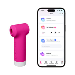 Lovense Fizz Dual-Head Clitoral Vibrator w/Suction & Tapping — Clitoral Vibrators — Power Play Studio