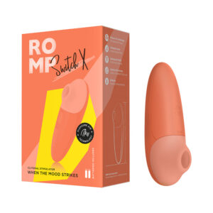 ROMP Switch X Clitoral Vibrator - Orange — Power Play Studio