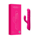 Lovense Velvo G-Spot & Clit Rabbit Vibrator - Pink — Power Play Studio